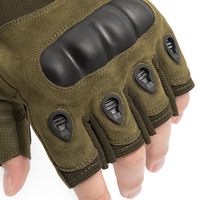 Męskie rękawice taktyczne Outdoor Half-finger Protective Sports Training kolarstwo antypoślizgowe rękawice górskie 4